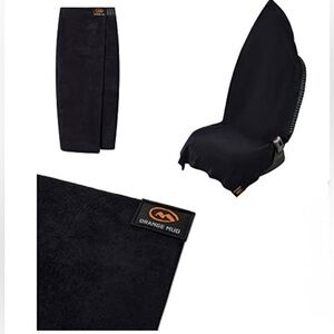 NEW Orange Mud Transition Wrap Extreme Waterproof Car Seat Cover Changing Towel